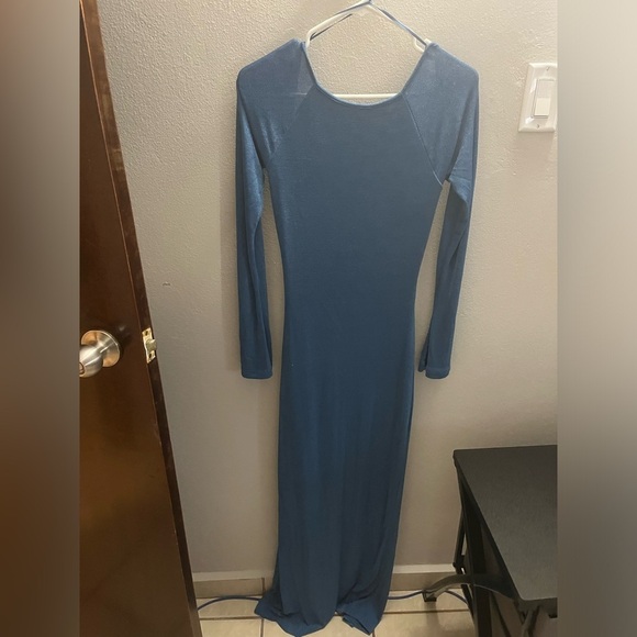 Blue Maxi Dress - Picture 1 of 6